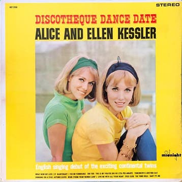 LP gebruikt - Alice &amp; Ellen Kessler - Discotheque Dan..., Verzenden, Zo goed als nieuw, Overige formaten