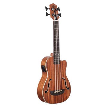 Kala Journeyman U•BASS® bas ukulele – Mahonie, F-Holes,, Ophalen of Verzenden, Nieuw