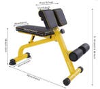 Multifunctionele Hyperextensiebank – Opvouwbare Fitnessstoel, Verzenden, Nieuw