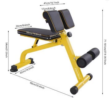 Multifunctionele Hyperextensiebank – Opvouwbare Fitnessstoel, Sport en Fitness, Verzenden, Nieuw