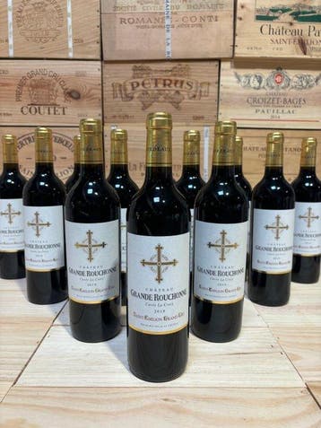 2019 Château Grande Rouchonne - Saint-Émilion Grand Cru - 12, Verzamelen, Nieuw