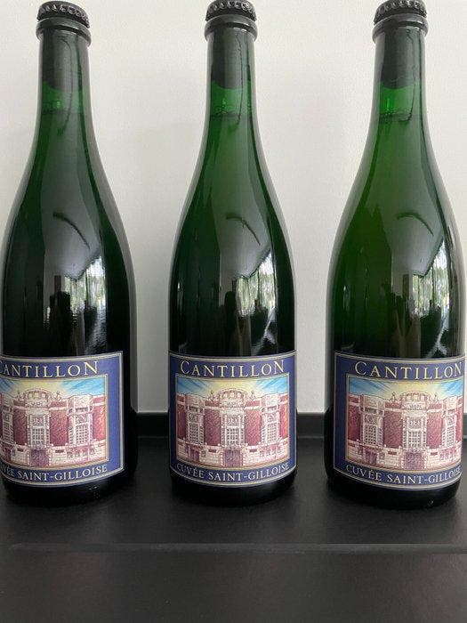 Cantillon - Cuvée Saint-Gilloise 2024 - 75cl - 3 flessen, Verzamelen, Wijnen