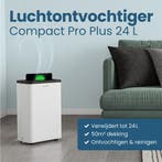 2dekans | Auronic Luchtontvochtiger - Compact Pro Plus - 24L, Ophalen of Verzenden, Zo goed als nieuw