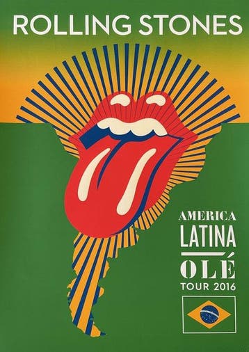 Desconocido. - Concierto The Rolling Stones, America Latina