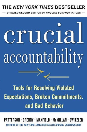 Crucial Accountability 2nd - Kerry Patterson 9780071829311, Verzenden, Zo goed als nieuw, Kerry Patterson