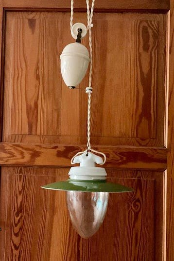 Plafondlamp -, Antiek en Kunst, Antiek | Lampen