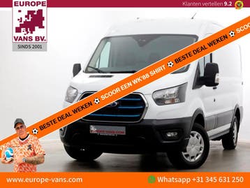 Ford E-Transit | Zakelijke Lease v.a. €445.28 pm, Automaat, Gebruikt, Wit, Elektrisch