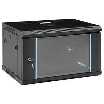 vidaXL Netwerkkast voor aan de muur 6U 19 IP20 600x450x350, Verzenden, Nieuw