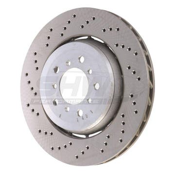 SHW 05-06 BMW M3 3.2L Left Front Cross-Drilled Lightweight, Ophalen of Verzenden, Nieuw