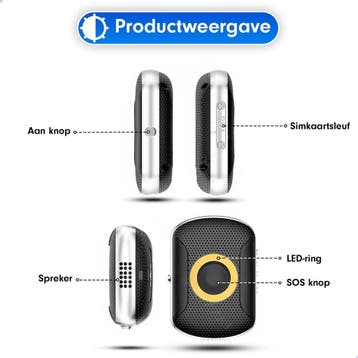 Exclusive by TW Huisdier GPS Tracker -  GPS Tracker Hond Kat, Ophalen of Verzenden, Zo goed als nieuw