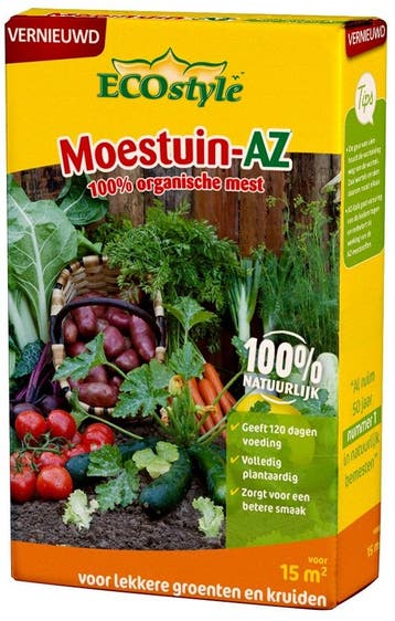 ECOstyle Moestuin-AZ 800 gram (15 m²), Verzenden