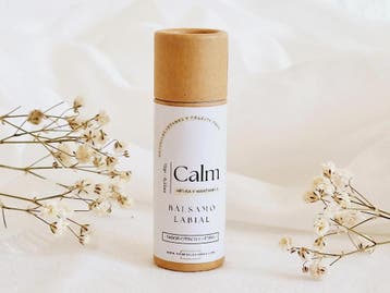 Biologische veganistische Lippenbalsem - CALM - shea en, Nieuw