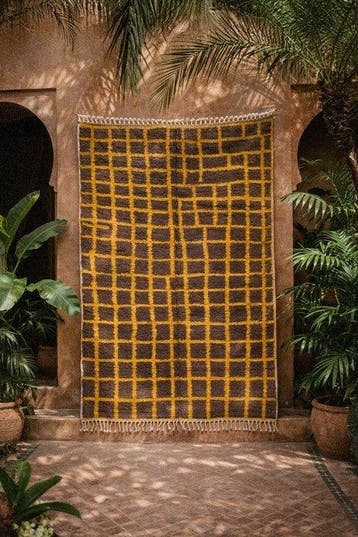 Karpet - Handgemaakt kleurrijk Boujaad-Berber tapijt met, Nieuw