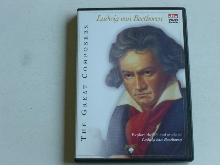 Ludwig van Beethoven - The Great Composers (DVD), Cd's en Dvd's, Dvd's | Muziek en Concerten, Zo goed als nieuw, Ophalen of Verzenden