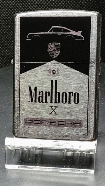 Zippo - marlboro porsche - Zonder minimumprijs -, Verzamelen, Rookartikelen, Aanstekers en Luciferdoosjes, Nieuw