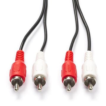 Tulp kabel | M  M | Nedis | 5 meter (Stereo), Verzenden, Nieuw