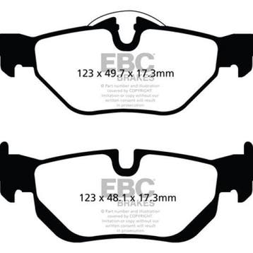 EBC 13+ BMW X1 2.0 Turbo (28i) Yellowstuff Rear Brake Pads, Ophalen of Verzenden, Nieuw