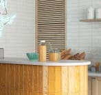 Wandtegel Equipe Rain Oranje Glans 7,5x30 (Muurtegels), Doe-het-zelf en Verbouw, Tegels, Nieuw, 20 tot 40 cm, 10 m² of meer, Wandtegels