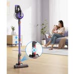 Draadloze Steelstofzuiger 38000Pa 45 Min Accu LED, Verzenden, Nieuw