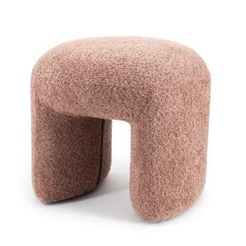 Hocker Sahi - Terracotta- 230304 - hockers, Nieuw, Overige materialen