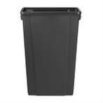 Jantex smalle afvalbak 80ltr | zwart, Verzenden, Nieuw in verpakking
