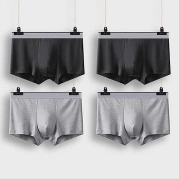 Heren Boxershorts 4-Pack - Ademend, Comfortabel en Plus Size, Kleding | Heren, Ondergoed, Verzenden