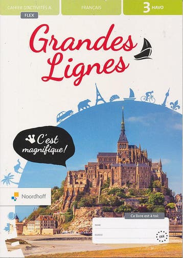 Grandes Lignes 6e editie Flex Werkboek 3A HAVO, Verzenden, Nieuw