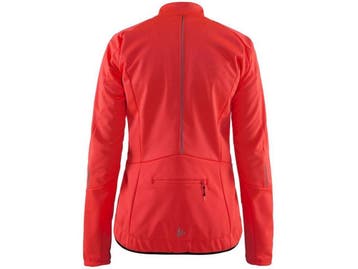 Craft Rime Fietsjack - Dames - Warm - Winddicht - Oranje, Verzenden, Zo goed als nieuw