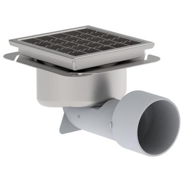 vloerput | 197x197 mm | RVS 304 | 1,50 l/s - 2,00 l/s, Verzenden, Nieuw in verpakking