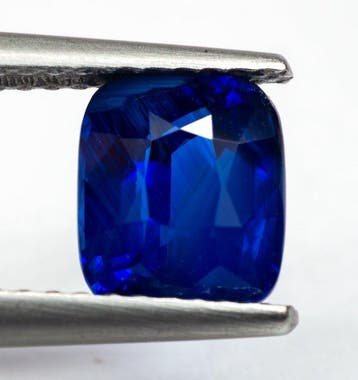 Saffier - 2.01 ct - Gem Report Antwerp (GRA) - Blue (Ceylon), Nieuw