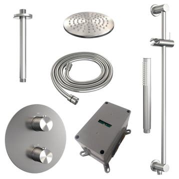 Brauer Brushed Edition Thermostatische Regendoucheset Inbouw, Ophalen of Verzenden, Nieuw