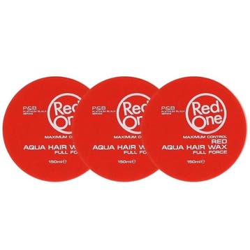 Red One Full Force Aqua Wax Rood 150ml, Sieraden, Tassen en Uiterlijk, Uiterlijk | Haarverzorging, Ophalen of Verzenden, Nieuw