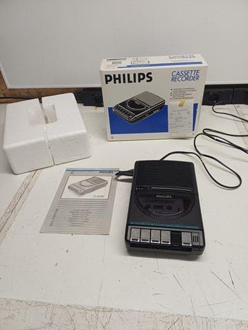 Philips - D6280 Cassetterecorder-speler, Nieuw
