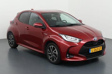 Private Lease - Toyota Yaris - 1.5 Hybrid Style Automaat 5d, Gebruikt, Met garantie (alle), Hybride Elektrisch/Benzine, Yaris