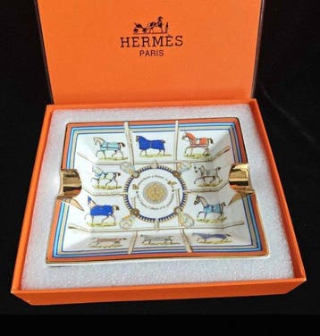 Hermès - Asbak - Keramiek - Hermes asbak, Antiek en Kunst