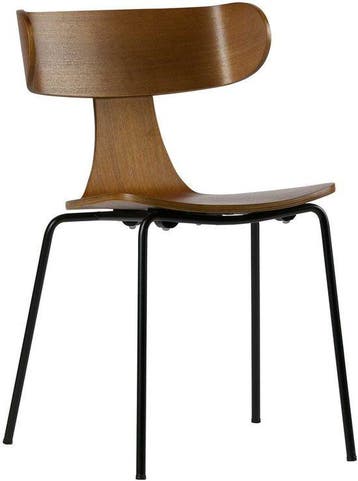 WOOOD Form Stoel Essenhout Fineer Bruin, Nieuw