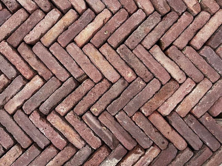 Oude gebakken waalformaten Schoorl (op pallets)..., Tuin en Terras, Tegels en Klinkers, Ophalen of Verzenden