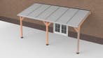 Douglas Terrasoverkapping Polycarbonaat Opaal Geschaafd 600, Nieuw