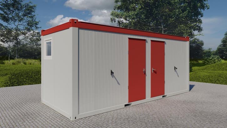 Toiletunit/Sanitair Unit Nieuw – Dames/Heren, Zakelijke goederen, Machines en Bouw | Keten en Containers