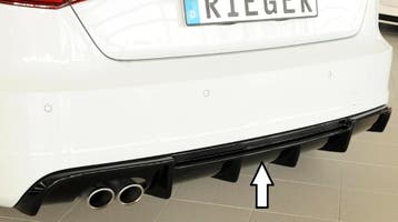 Rieger diffuser | A3 (8V): 07.12-08.16 (tot Facelift) - 3-dr, Verzenden, Nieuw, Audi