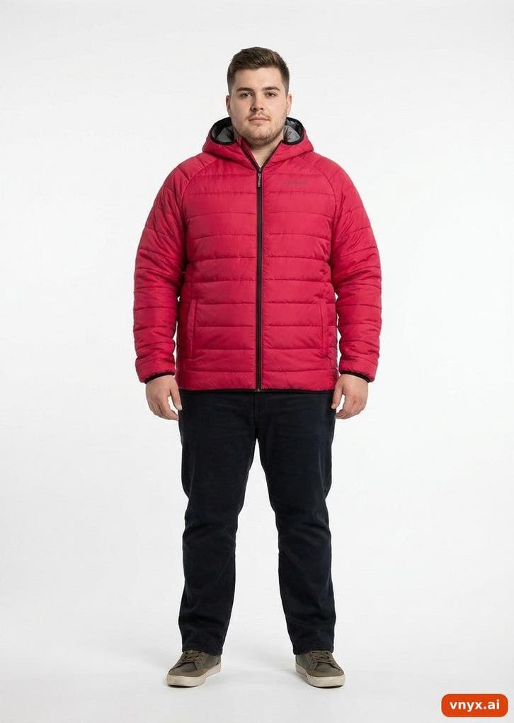 CRAGHOPPERS Pufferjassen Heren maat L Rood Vintage, Kleding | Heren, Jassen | Zomer, Ophalen of Verzenden