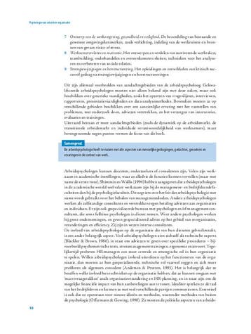 Psychologie van arbeid en organisatie 9789043033756, Zo goed als nieuw