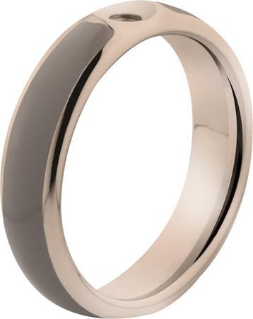 Melano Twisted Tracy resin ring - dames - rosegoldplated +, Sieraden, Tassen en Uiterlijk, Verzenden, Nieuw