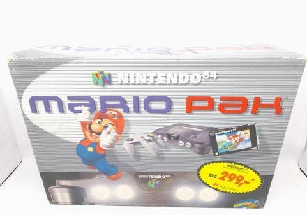 Mario64.nl: Nintendo 64 Mario Pak in Doos - iDEAL!, Spelcomputers en Games, Spelcomputers | Nintendo 64, Zo goed als nieuw, Ophalen of Verzenden