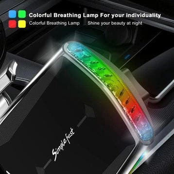 Telefoonhouder auto – Draadloze autolader ventilatierooster, Ophalen of Verzenden, Nieuw
