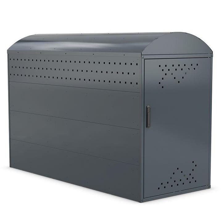 Fietsbox 1 fiets rond dak - RAL 7016, Fietsen en Brommers, Fietsaccessoires | Overige Fietsaccessoires