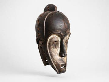 Grote masker-helm Janus met twee gezichten - Giftand - Gabon