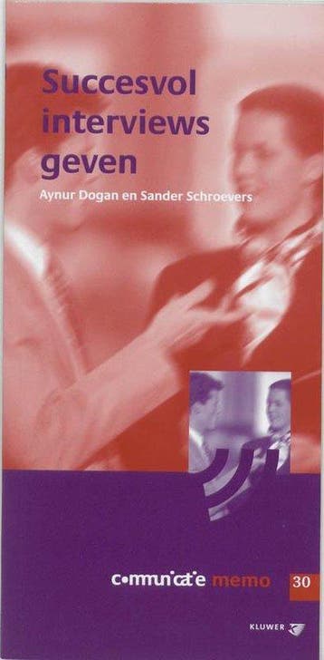 Boek Succesvol interviews geven 9789013005714, Verzenden, Zo goed als nieuw