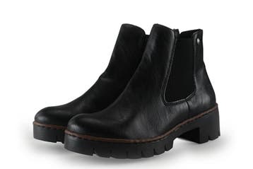 Rieker Chelsea boots in maat 37 Zwart, Kleding | Dames, Verzenden, Zwart, Overige typen, Zo goed als nieuw
