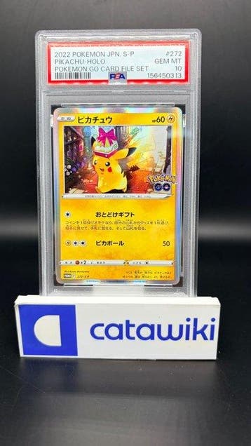 Pokémon - 1 Graded card - Pikachu [Holo] S-P 272 PSA 10 -, Nieuw